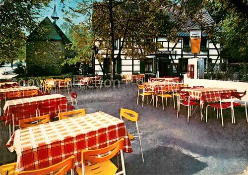 AK / Ansichtskarte Bredeney Gaststaette Zur Kluse Freiterrasse Bredeney