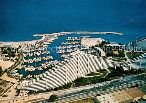 AK / Ansichtskarte Villeneuve Loubet_06 Marina Baie des Anges Vue generale aerienne 