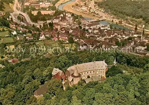 AK / Ansichtskarte Hohenlimburg Fliegeraufnahme mit Schloss Hohenlimburg