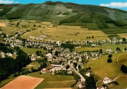 AK / Ansichtskarte Fleckenberg Fliegeraufnahme Fleckenberg