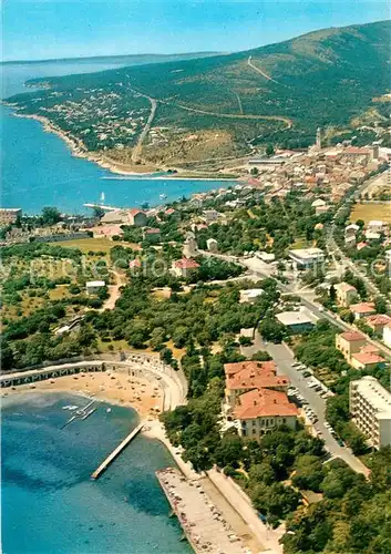 AK / Ansichtskarte Novi_Vinodolski_Croatia Fliegeraufnahme 