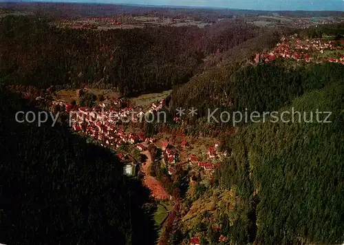 AK / Ansichtskarte Bad_Teinach Zavelstein Fliegeraufnahme Bad_Teinach Zavelstein