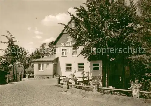AK / Ansichtskarte Weimar__Thueringen Stiefelburg Berggaststaette und Pensionshaus 