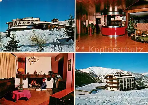 AK / Ansichtskarte Polsa_di_Brentonico Hotel Dolomiti Rezeption Gastraum Winteridyll Polsa_di_Brentonico