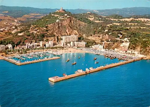 AK / Ansichtskarte Blanes_ES Vista aerea del Porto 