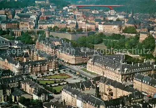 AK / Ansichtskarte Luxembourg__Luxemburg Vue aerienne 