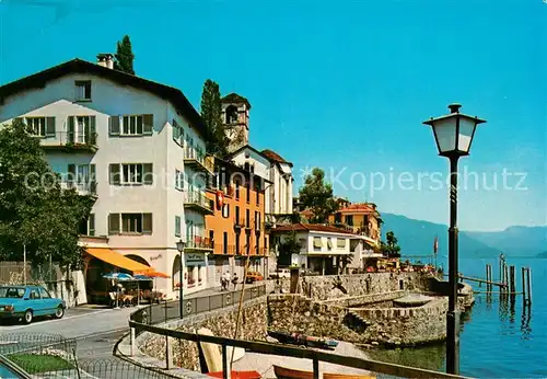 AK / Ansichtskarte Brissago_Lago_Maggiore Pensione Graziella Brissago_Lago_Maggiore