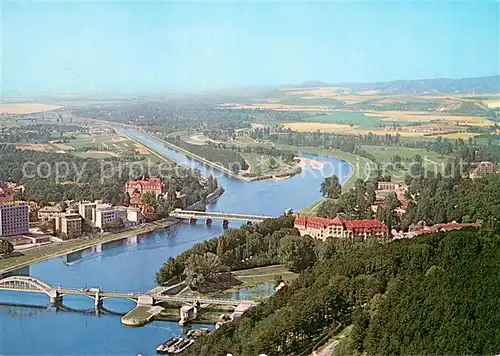 AK / Ansichtskarte Piestany Fliegeraufnahme Piestany