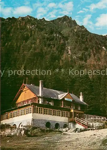 AK / Ansichtskarte Vysoke_Tatry Chata Kamzik pod ubocim Slavkovskeho stitu  Vysoke Tatry