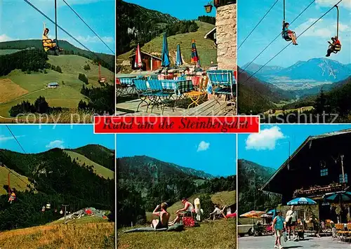 AK / Ansichtskarte Ruhpolding Steinbergalm Sesselbahnen Ruhpolding