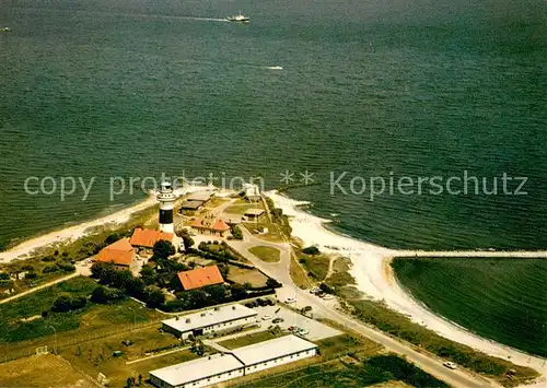 AK / Ansichtskarte Kiel Buelker Leuchtturm Fliegeraufnahme Kiel