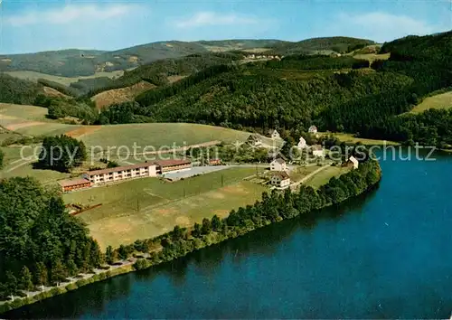 AK / Ansichtskarte Gummersbach Schullandheim der Stadt Gelsenkirchen Fliegeraufnahme Gummersbach