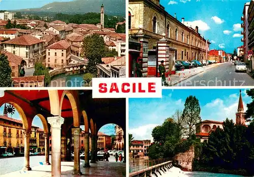 AK / Ansichtskarte Sacile Ortspartien Sacile