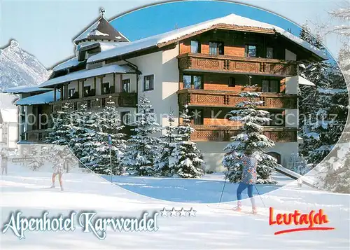 AK / Ansichtskarte Leutasch Alpenhotel Karwendel Leutasch