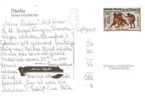 AK / Ansichtskarte Djerba Hotel 4 Saisons Pools Djerba