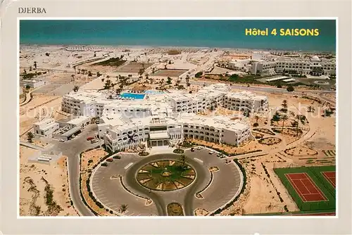 AK / Ansichtskarte Djerba Hotel 4 Saisons Fliegeraufnahme Djerba