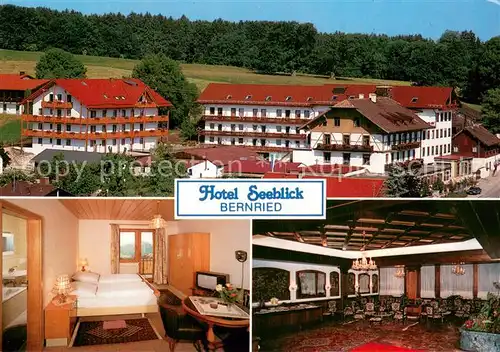 AK / Ansichtskarte Bernried_Starnberger_See Hotel Seeblick Zimmer Gastraum Bernried_Starnberger_See