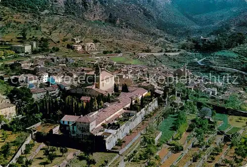 AK / Ansichtskarte Valldemosa_Valldemossa_Mallorca_ES Vista aerea En primer termino la Cartuja 