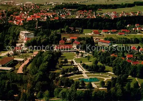 AK / Ansichtskarte Bad_Duerrheim Solbad Park Fliegeraufnahme Bad_Duerrheim