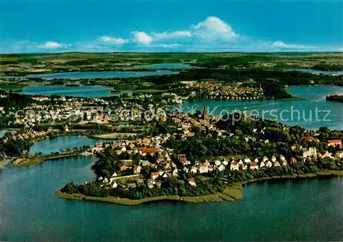 AK / Ansichtskarte Ploen_See Fliegeraufnahme Ploen_See
