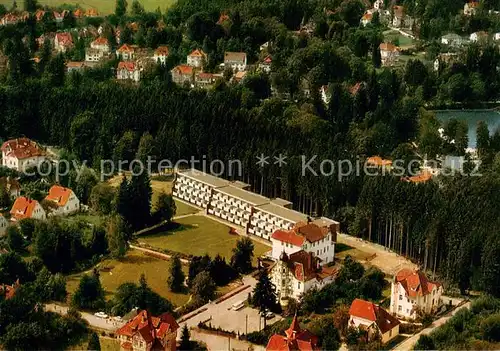 AK / Ansichtskarte Bad_Sachsa_Harz Fliegeraufnahme Haus Pfaffenberg Kurheim Bad_Sachsa_Harz