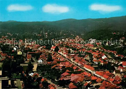 AK / Ansichtskarte Bad_Sachsa_Harz Fliegeraufnahme Panorama Bad_Sachsa_Harz