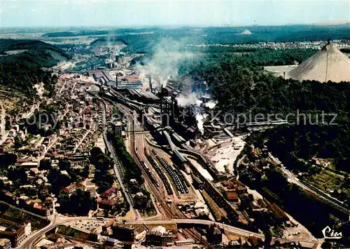 AK / Ansichtskarte Longwy_54 Fliegeraufnahme Vallee de la Moulaine Usine de Senelle 
