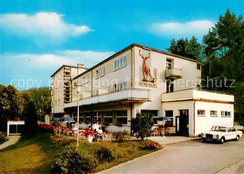AK / Ansichtskarte Heigenbruecken Waldhotel St. Hubertus Aussenansicht m. Hallenbad Sauna Heigenbruecken
