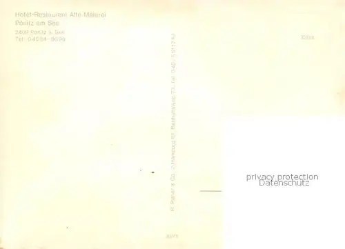 AK / Ansichtskarte Poenitz_See Restaurant Hotel Alte Meierei Teilansichten m. Quarkstube u. Hotelhalle Poenitz_See