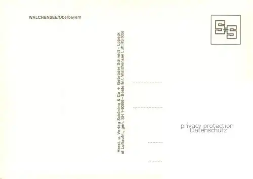 AK / Ansichtskarte Walchensee Kochelsee Starnberger See Walchensee