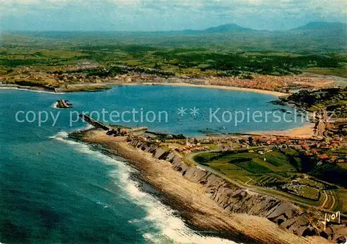 AK / Ansichtskarte Saint Jean de Luz Cote Basque vue aerienne Saint Jean de Luz