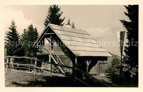 AK / Ansichtskarte Mittagskogelhuette_1567m_Villach_Kaernten_AT Ansicht 