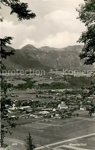 AK / Ansichtskarte Kundl_Tirol_AT Panorama 