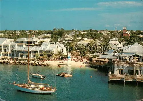 AK / Ansichtskarte Key_West Pier House Air view 