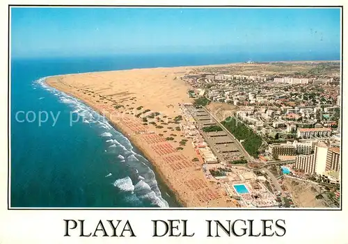 AK / Ansichtskarte Playa_del_Ingles_Gran_Canaria_ES Fliegeraufnahme 