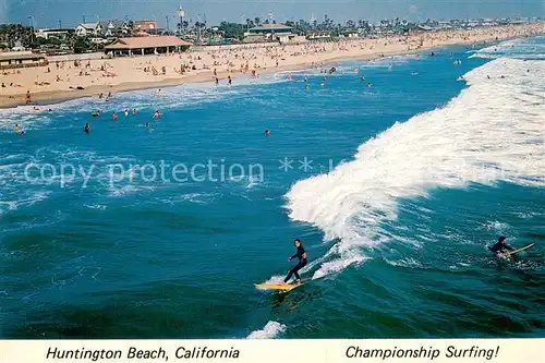 AK / Ansichtskarte Huntington_Beach_California Fliegeraufnahme 