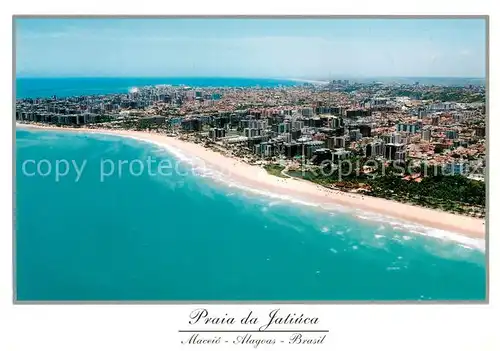 AK / Ansichtskarte Maceio_Brazil Praia da Jatiuca Fliegeraufnahme 
