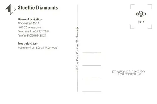 AK / Ansichtskarte Amsterdam__NL Stoeltie Diamonds Exhibition 