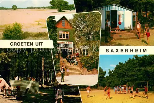 AK / Ansichtskarte Vierhouten_NL Camping Saxenheim Beach Volleyball Landschaft 