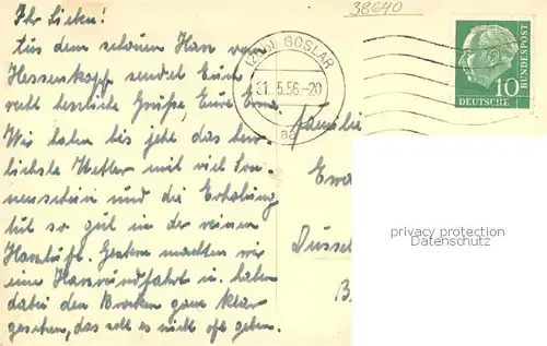 AK / Ansichtskarte Goslar Fliegeraufnahme Haus Hessenkopf Goslar