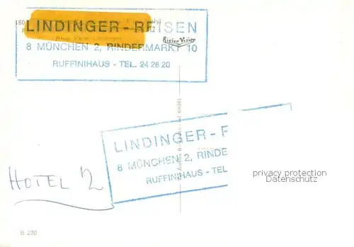 AK / Ansichtskarte Italien_Italia_Italy Villa Speranza Aussenansicht 