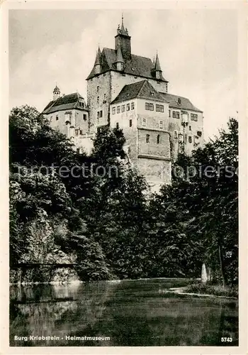 AK / Ansichtskarte Kriebstein Burg Kriebstein Heimatmuseum Kriebstein