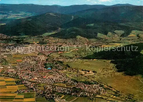 AK / Ansichtskarte St_Georgen_Breisgau Fliegeraufnahme Totalansicht St_Georgen_Breisgau