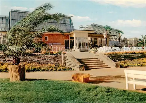 AK / Ansichtskarte Dortmund Pflanzenschauhaeuser Cafe Orchidee Aussenansicht Dortmund