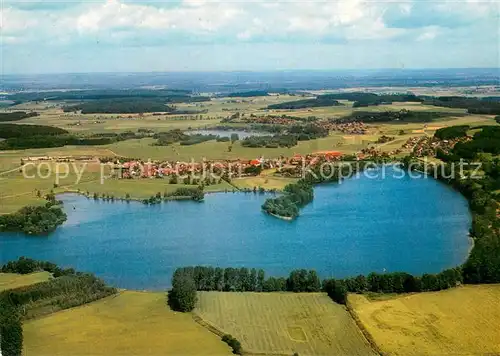 AK / Ansichtskarte Illmensee Fliegeraufnahme Illmensee