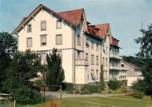 AK / Ansichtskarte St_Chrischona Ferien  u. Erholungsheim Haus zu den Bergen Aussenansicht St_Chrischona