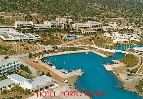 AK / Ansichtskarte Ermioni_Hermione_Greece Fliegeraufnahme Hotel Porto Hydra 