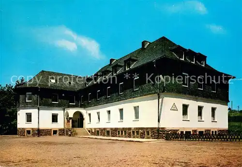 AK / Ansichtskarte Manderscheid_Eifel Jugendherberge Manderscheid Aussenansicht Manderscheid Eifel
