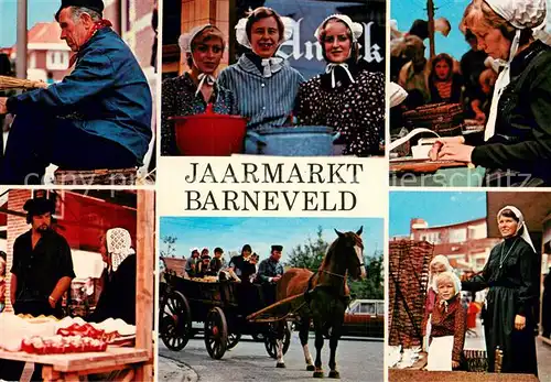 AK / Ansichtskarte Barneveld_Gelderland_NL Jaarmarkt Pferdewagen 