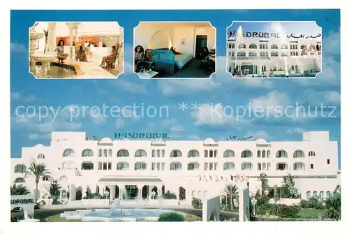 AK / Ansichtskarte Midoun_Djerba_Tunesie Hotel Hasdrubal Speisesaal Appartement 